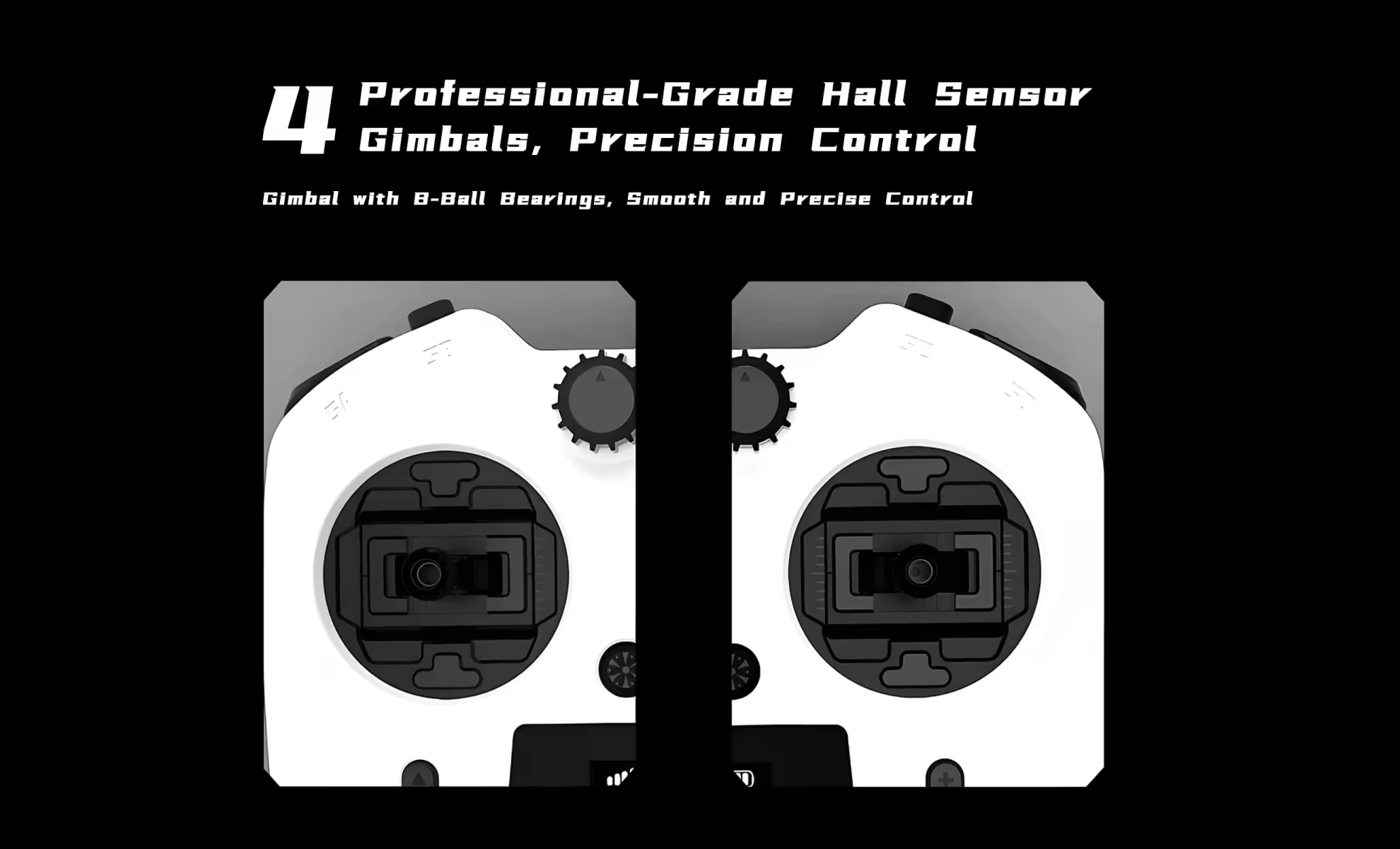 professional grade hall sensor gimbals pc