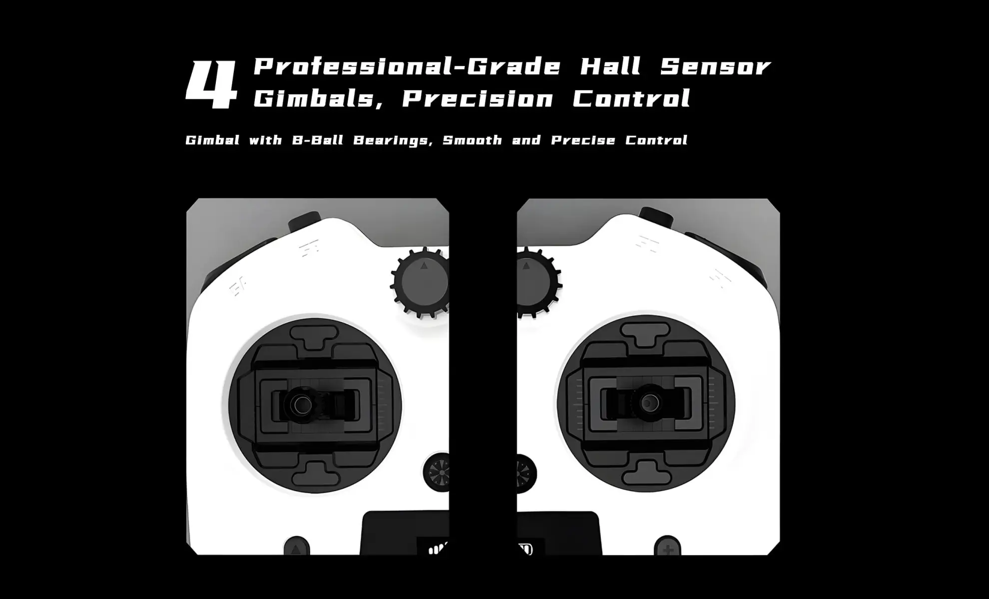 professional grade hall sensor gimbals pc
