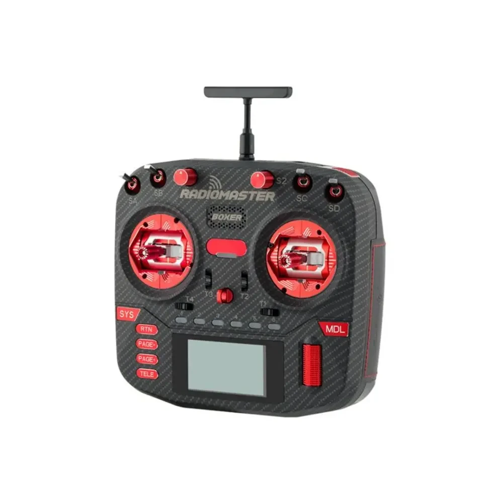 radiomaster boxer max radio transmitter red