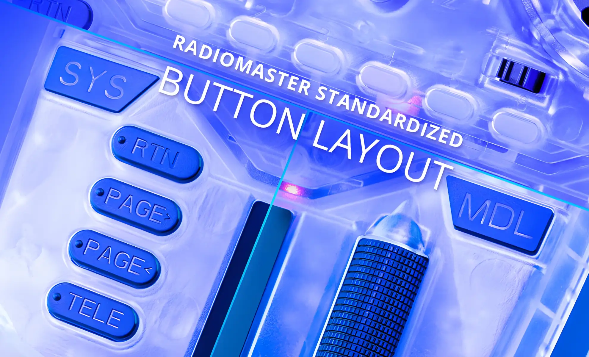 radiomaster boxer radio controller transparent standardized button layout
