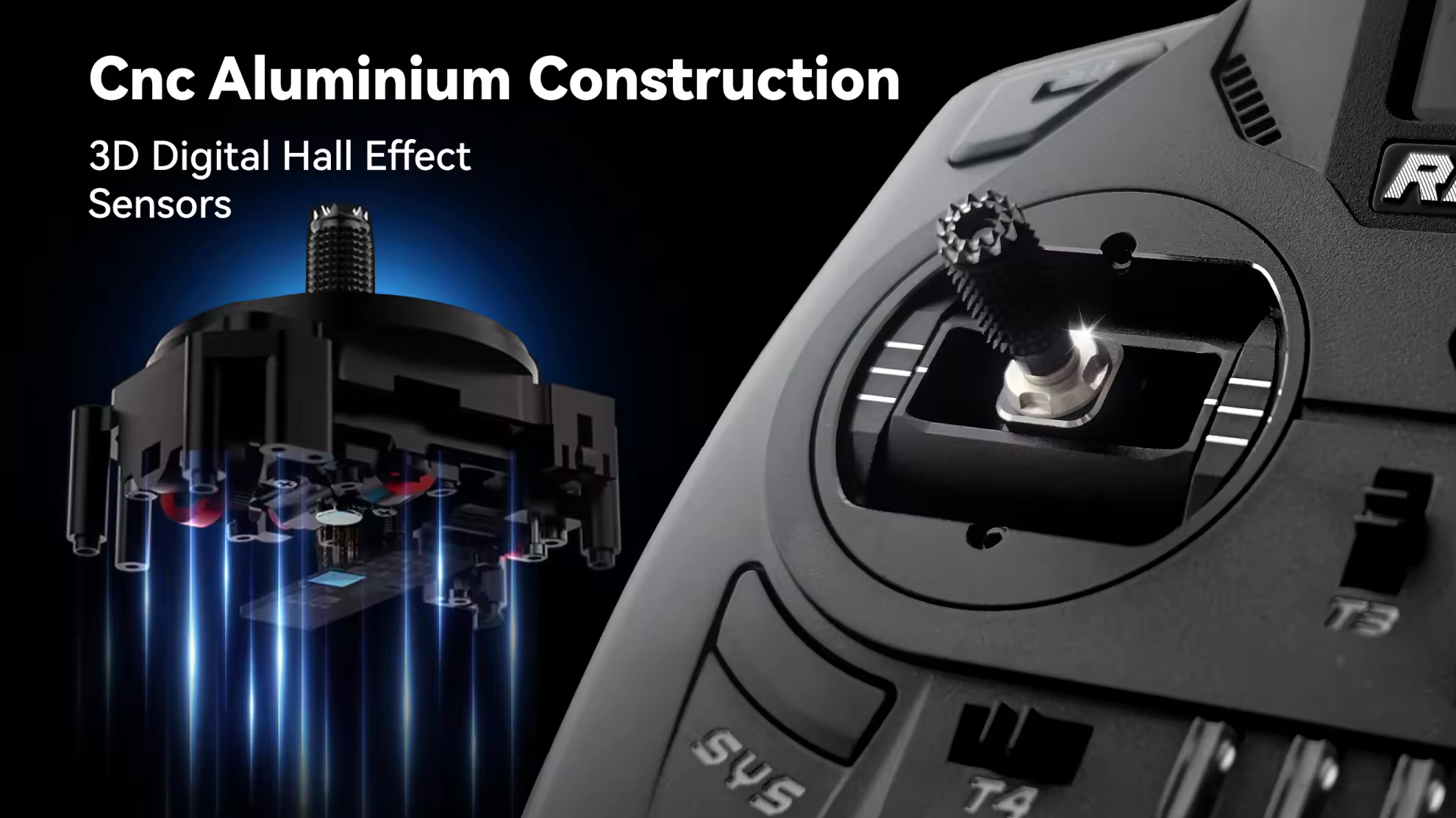 radiomaster gx12 crush cnc aluminium construction