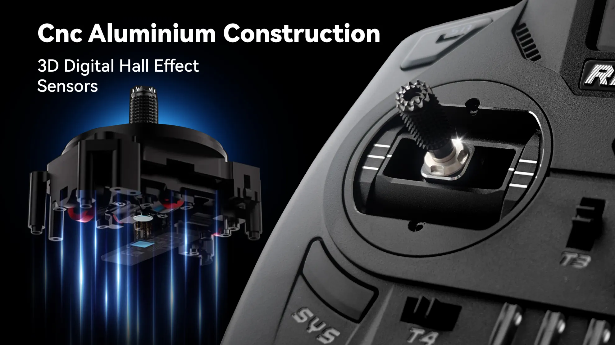 radiomaster gx12 crush cnc aluminium construction