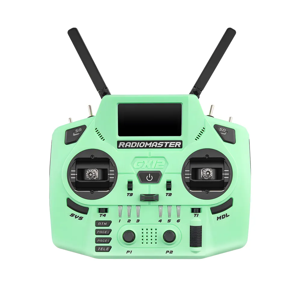 radiomaster gx12 crush radio controller mint mist