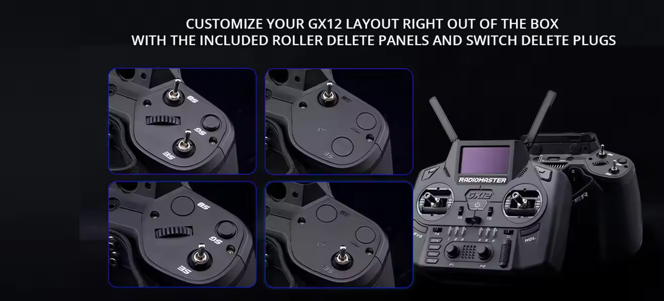 radiomaster gx12 radio controller restore factory settings
