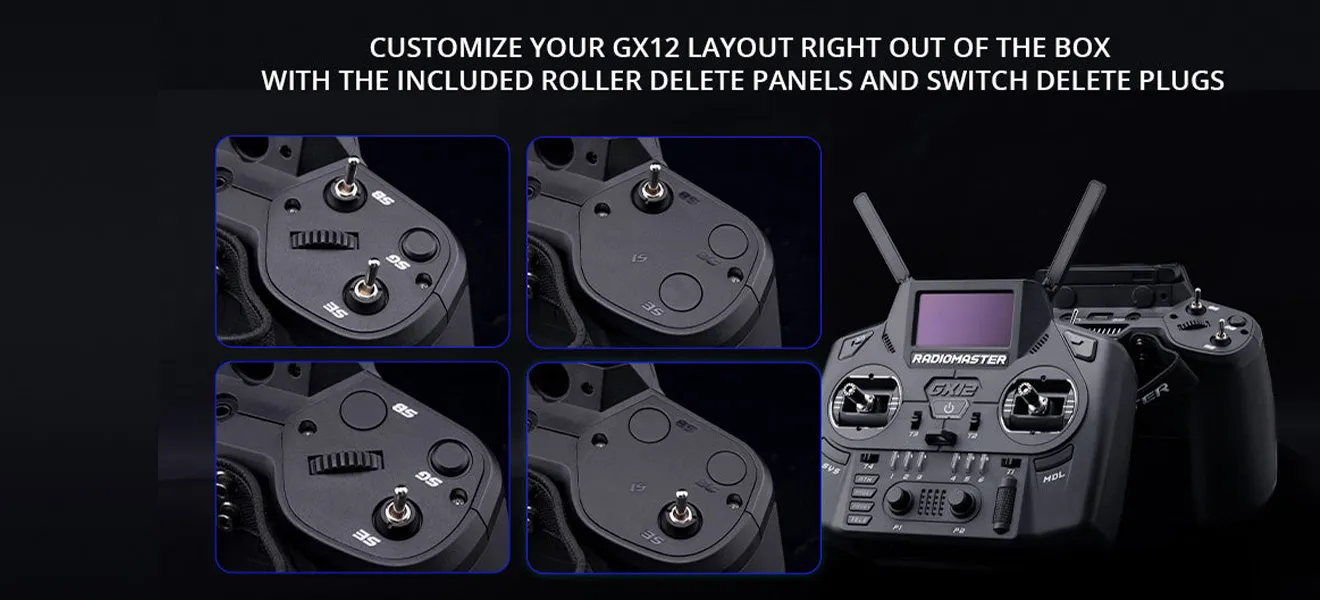 radiomaster gx12 radio controller restore factory settings