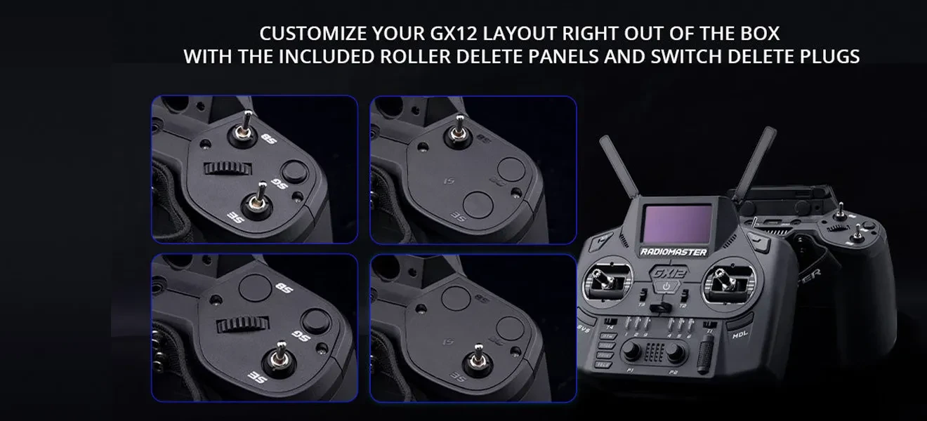 radiomaster gx12 radio controller restore factory settings