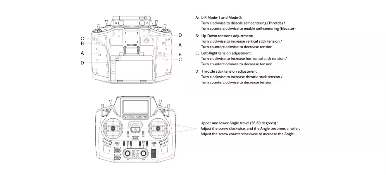 radiomaster gx12 radio controller synopsis