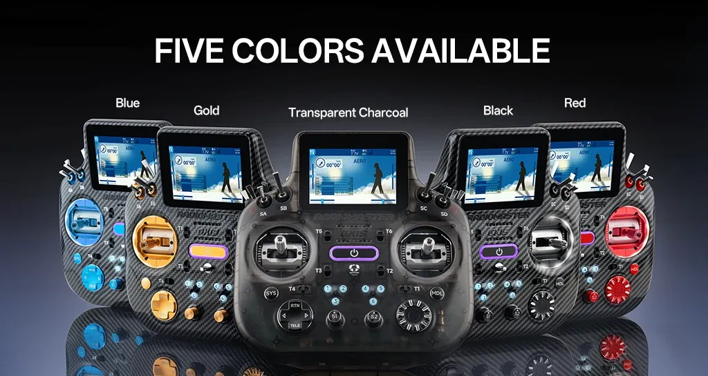 radiomaster gx15 max radio controller 5 colors