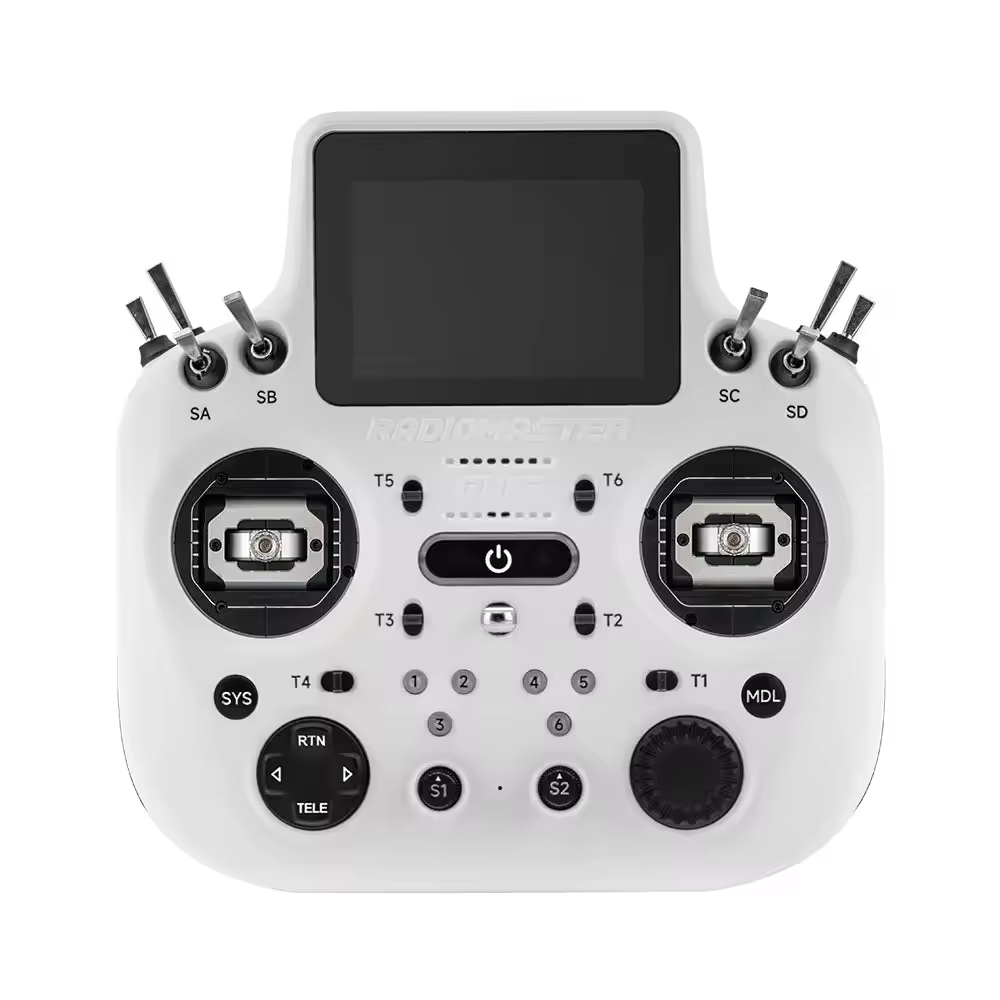 radiomaster gx15 radio controller white front