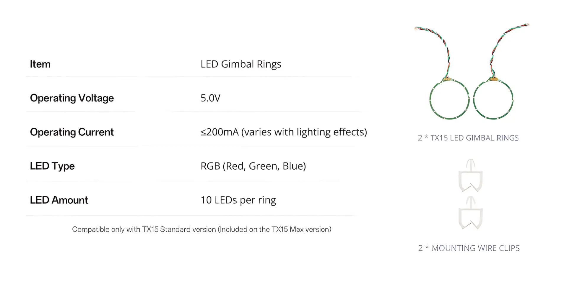 radiomaster led gimbal rings for tx15 series radio 4