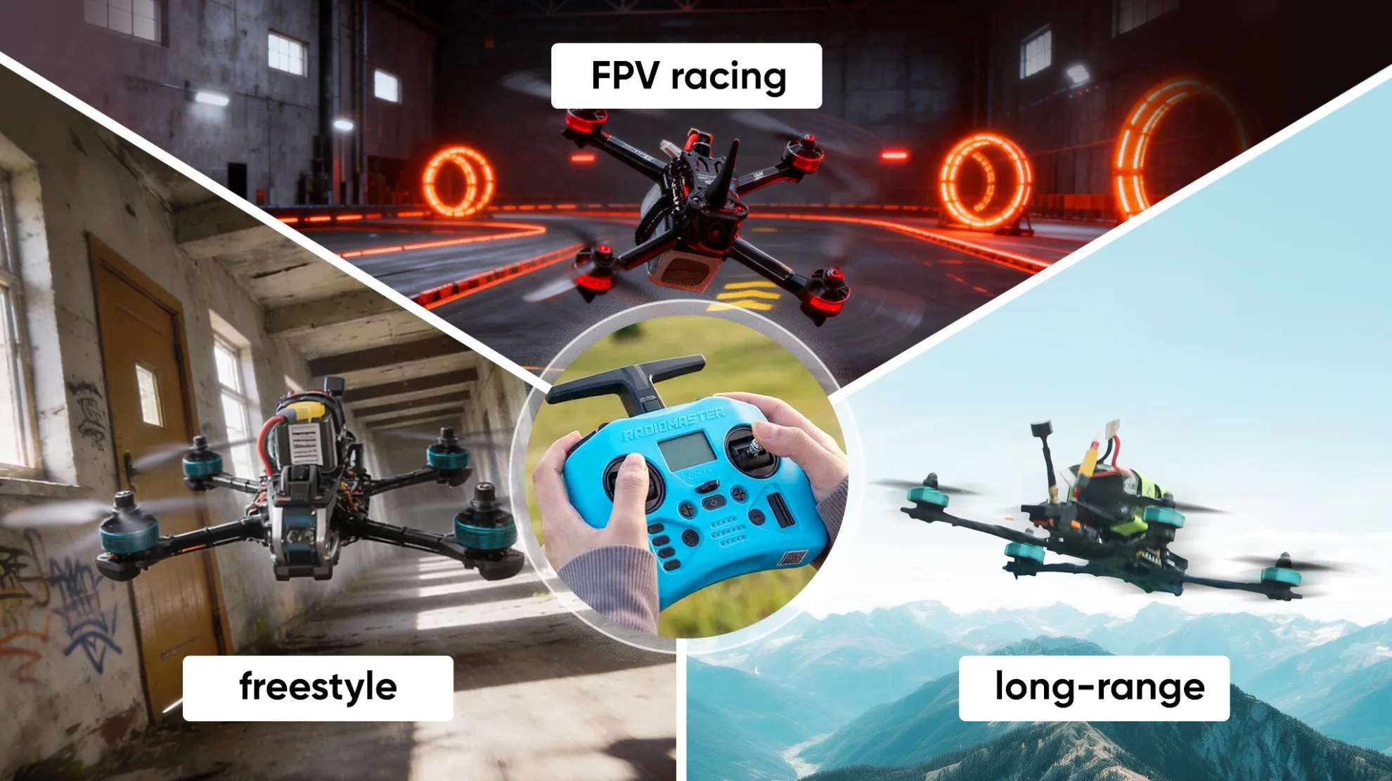 radiomaster pocket crush built in elrs 2 4ghz