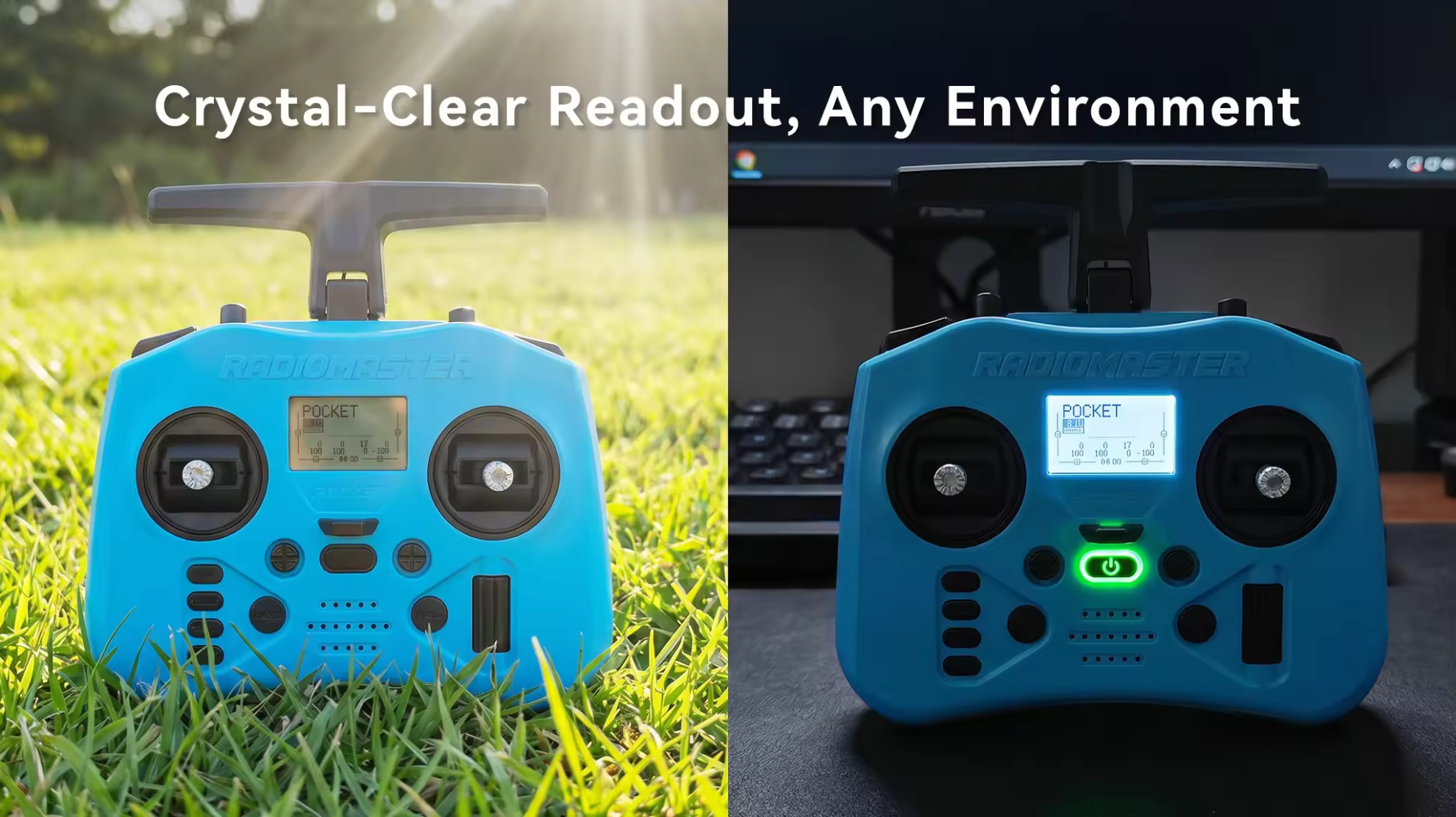 radiomaster pocket crush elrs 2.4ghz radio controller lcd screen h5 pc