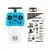 Radiomaster Pocket Crush Funksteuerung M2 Iceberg Blue