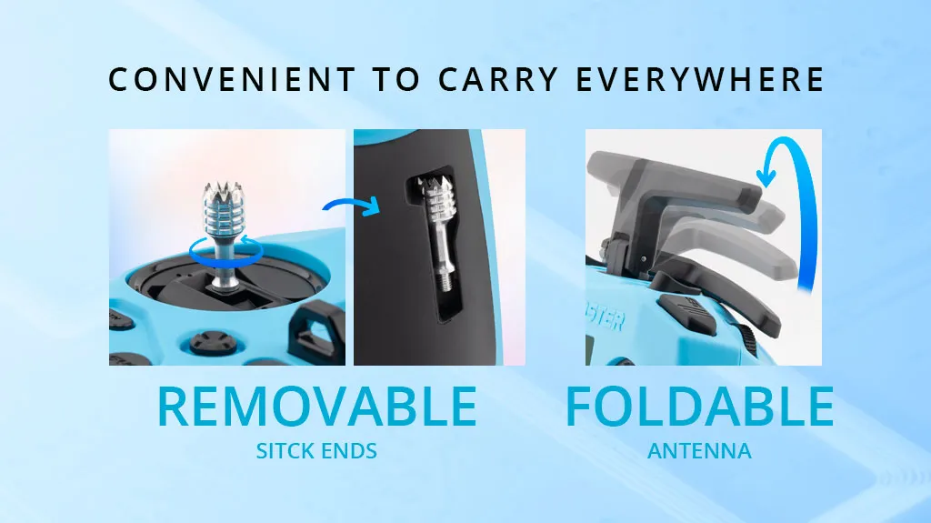 radiomaster pocket crush radio controller m2 portable