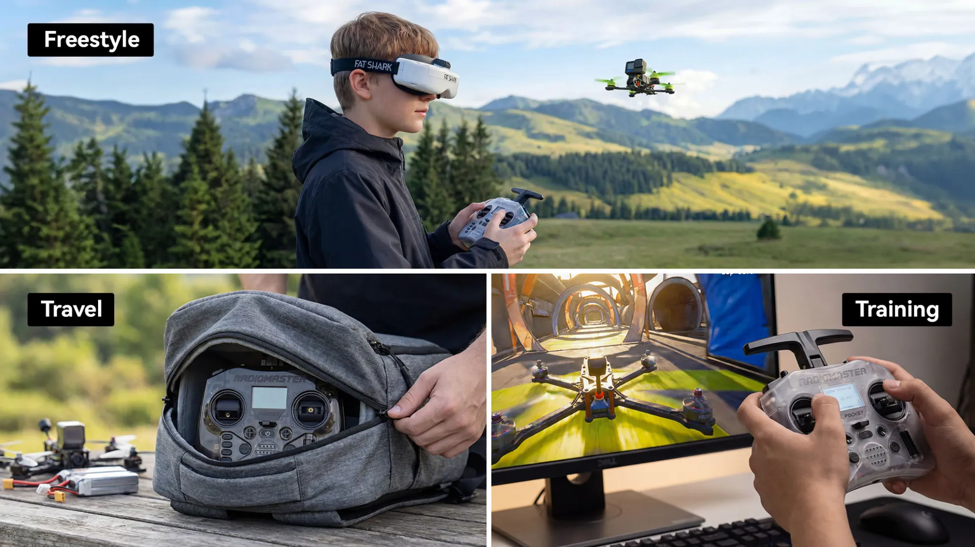 radiomaster pocket radio controller fuction