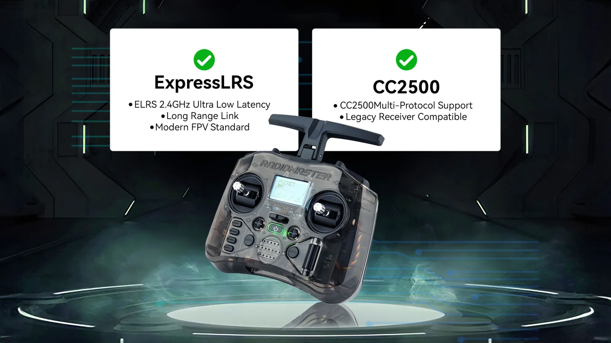 radiomaster pocket radio controller version