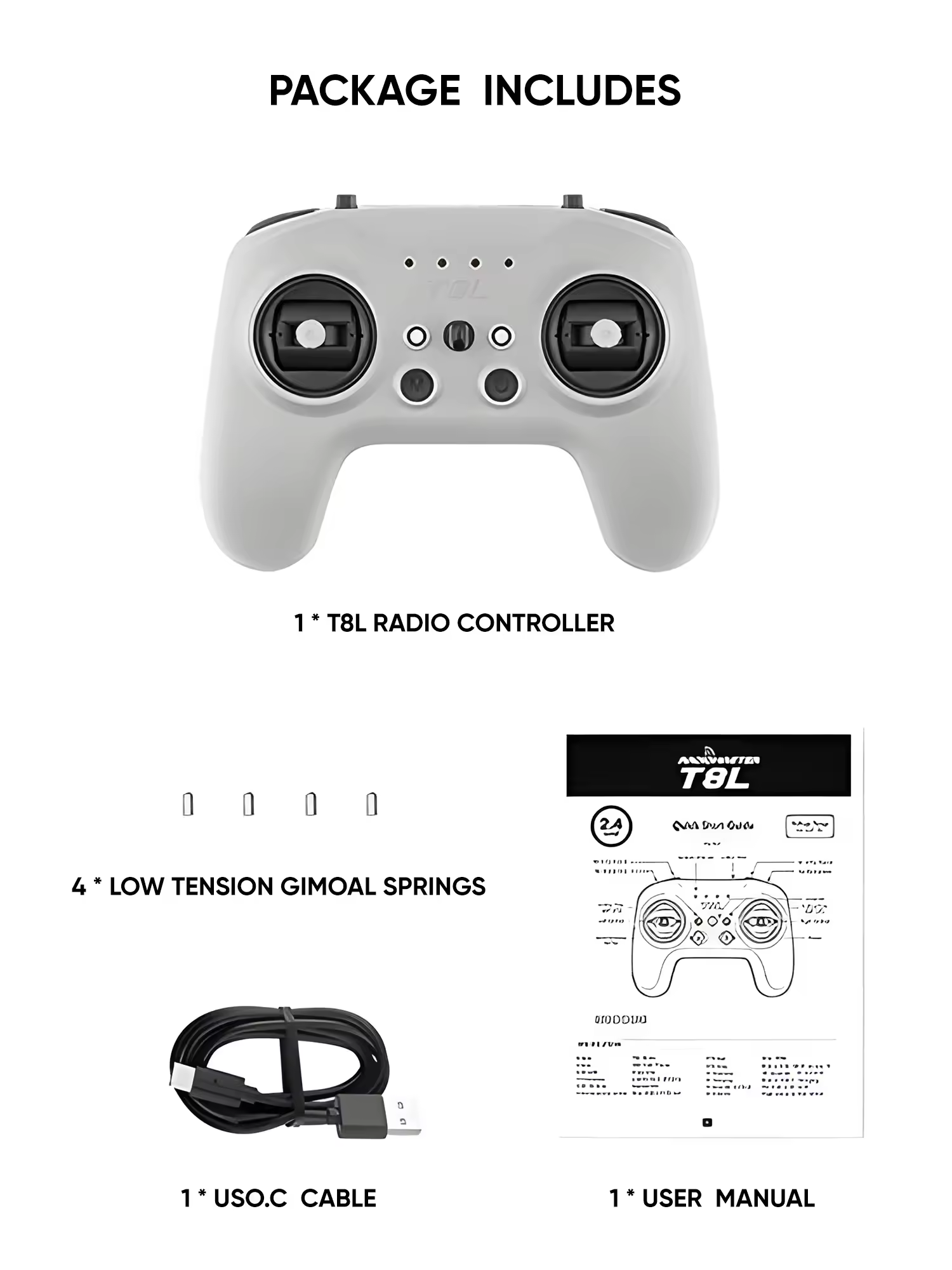 radiomaster t8l radio controller m2 with elrs h5 11
