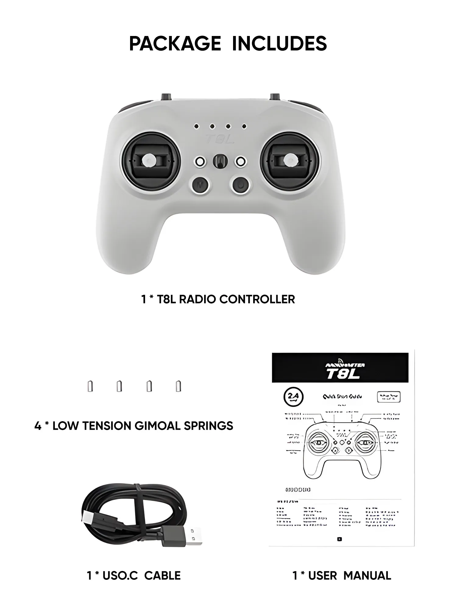 radiomaster t8l radio controller m2 with elrs h5 11