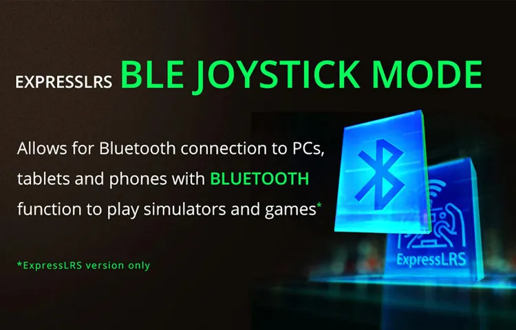 RadioMaster TX12 MKII Radio Controller allows for bluetooth