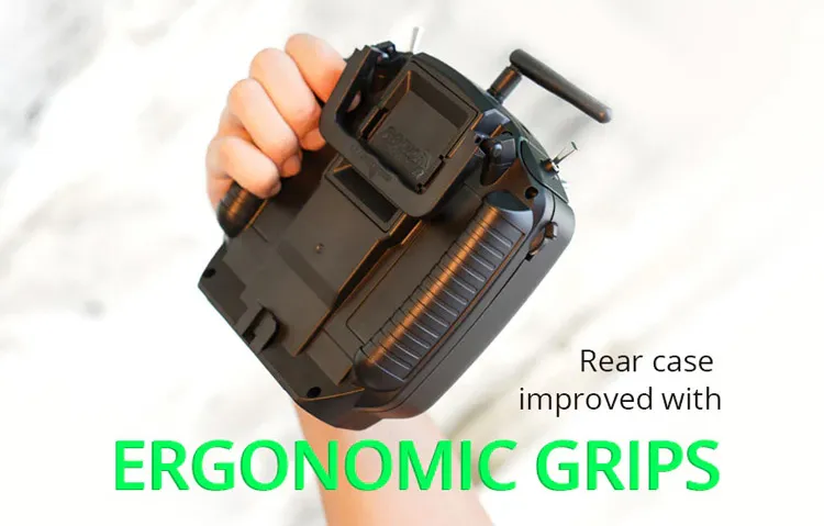 RadioMaster TX12 MKII Radio Controller improved with ergonomic grips