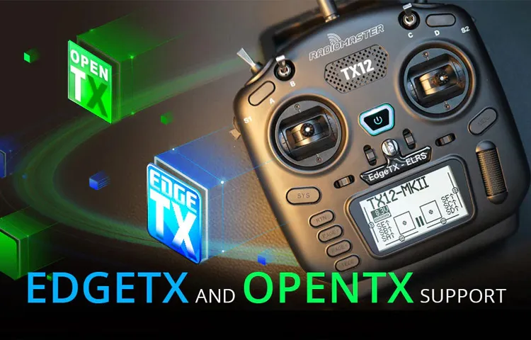 RadioMaster TX12 MKII Radio Controller support edgetx and opentx