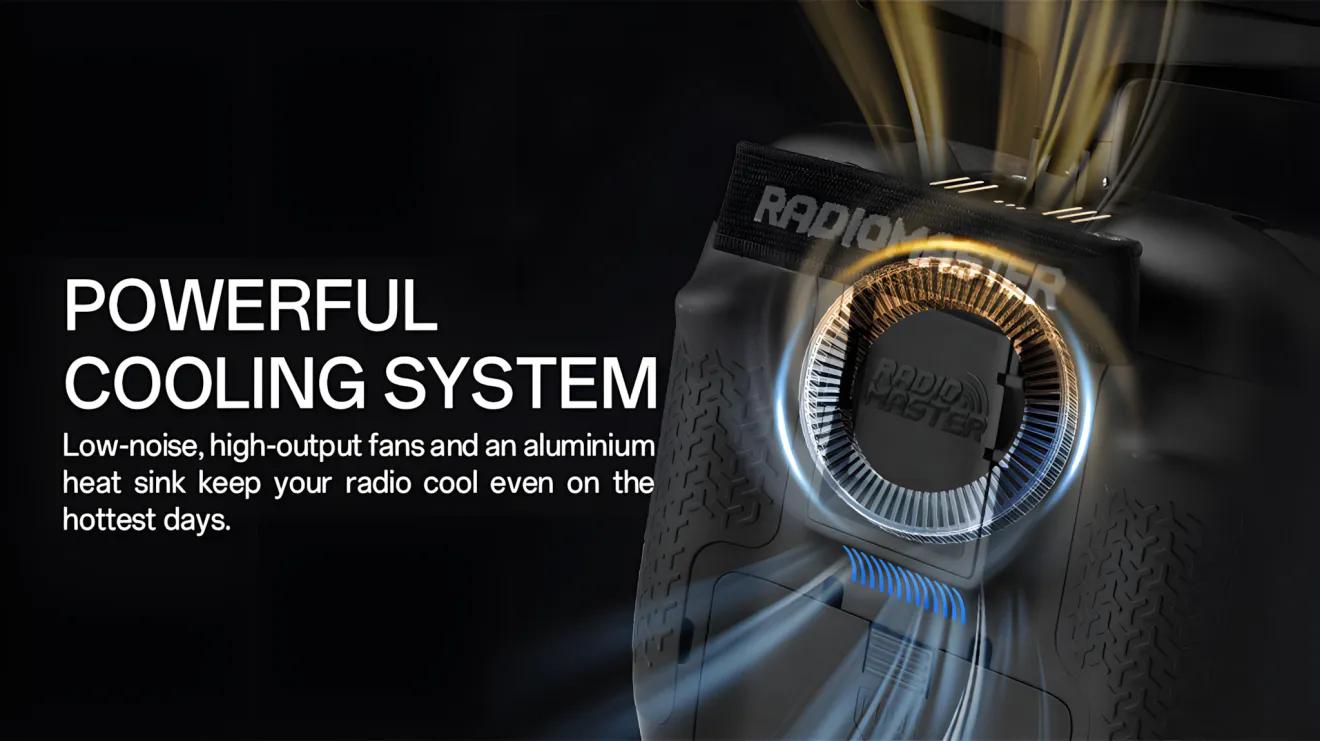 radiomaster tx15 max radio controller cooling system