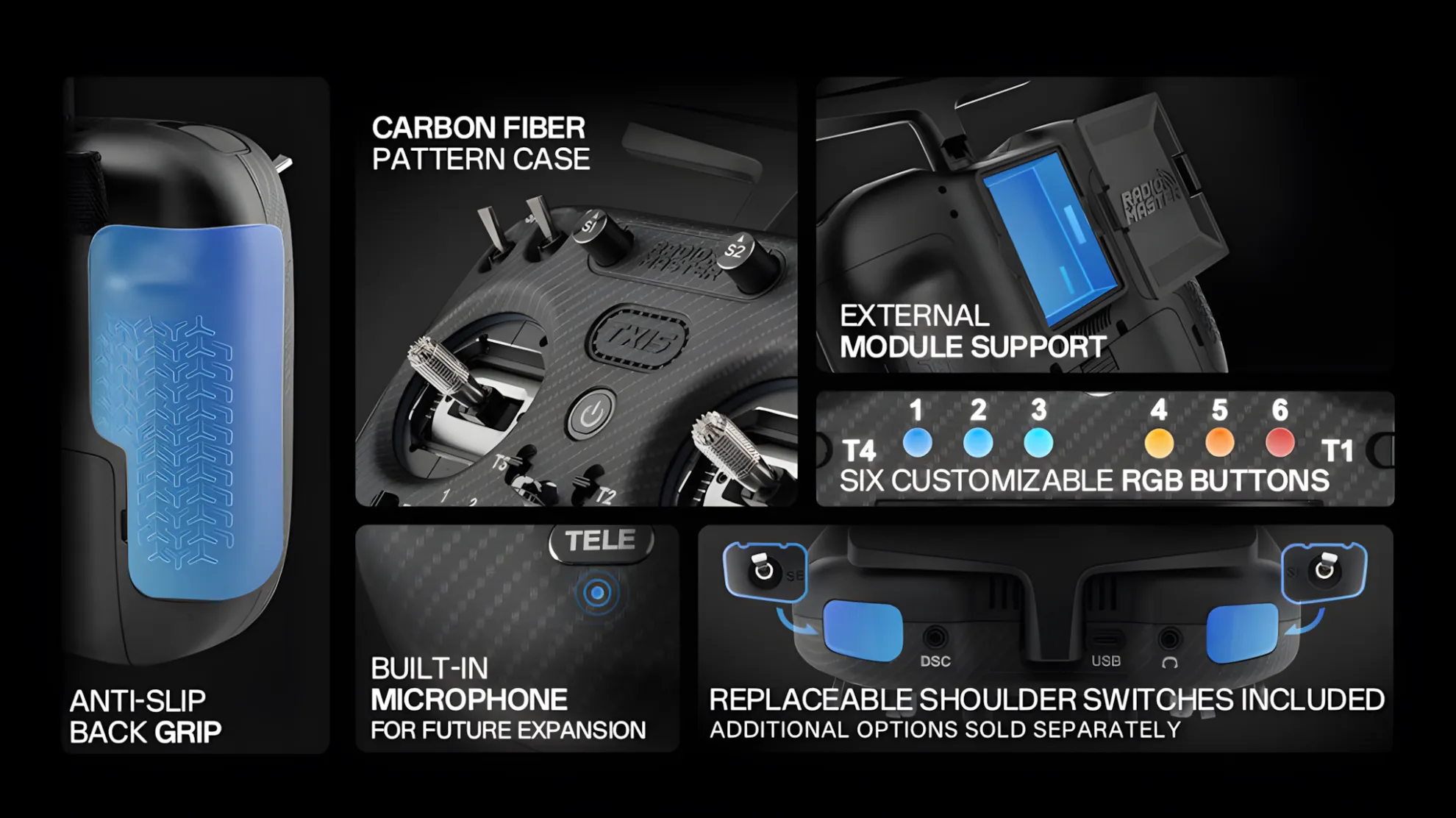 radiomaster tx15 max radio controller design