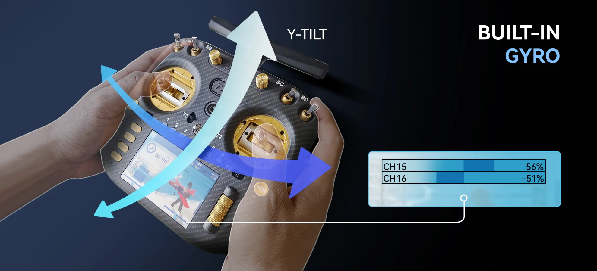 radiomaster tx15 max radio controller gyro