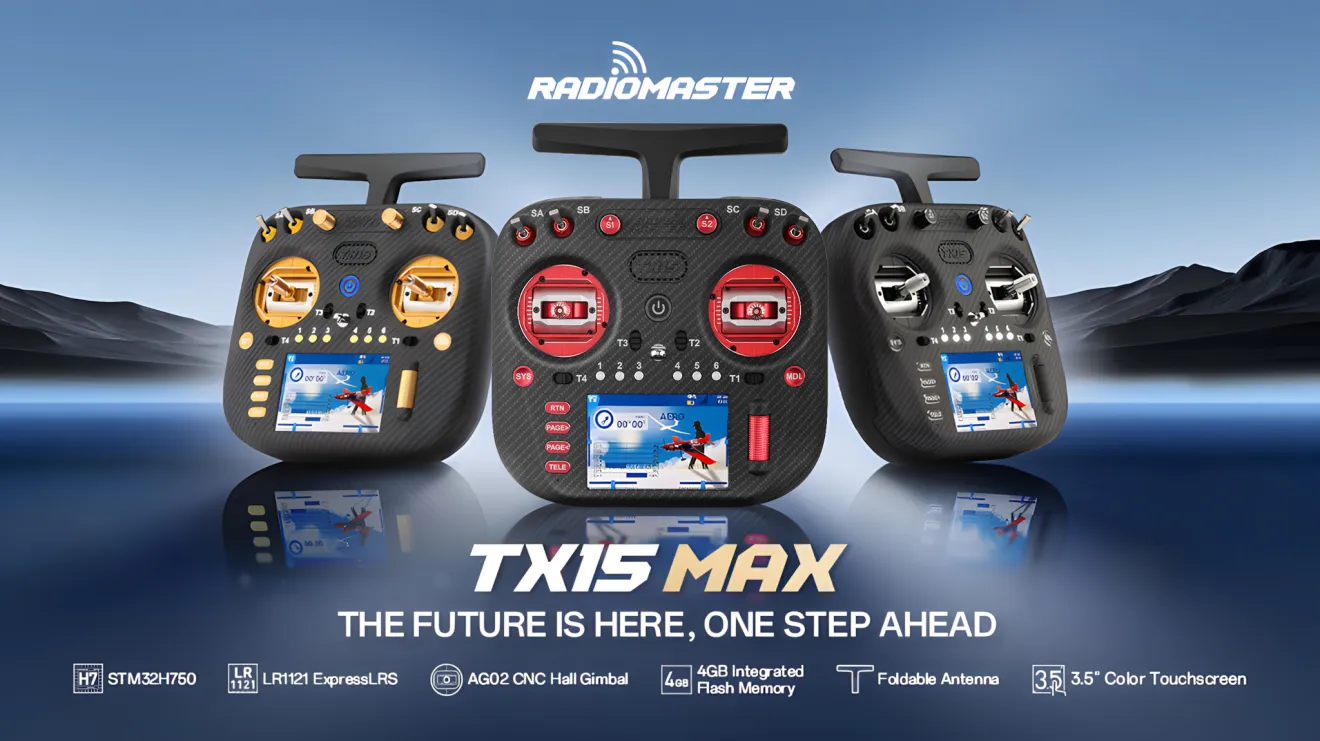 radiomaster tx15 max radio controller show