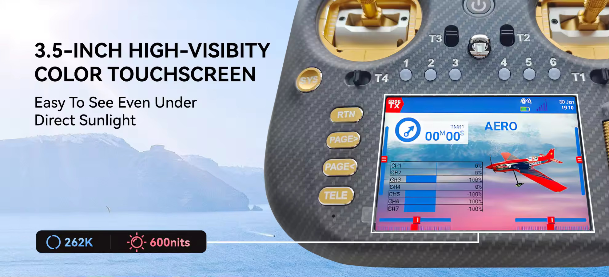 radiomaster tx15 max radio controller touchscreen