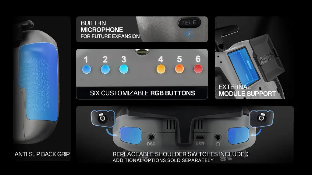 Radiomaster TX15 Radio Controller ELRS M2 detail