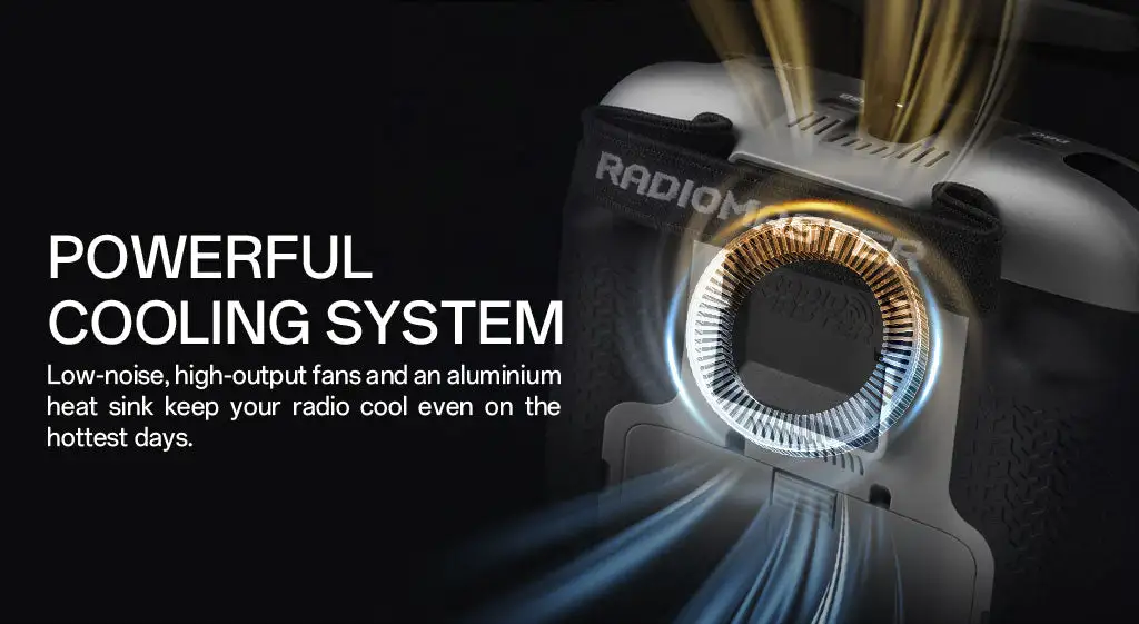 Radiomaster TX15 Radio Controller ELRS M2 powerful cooling system