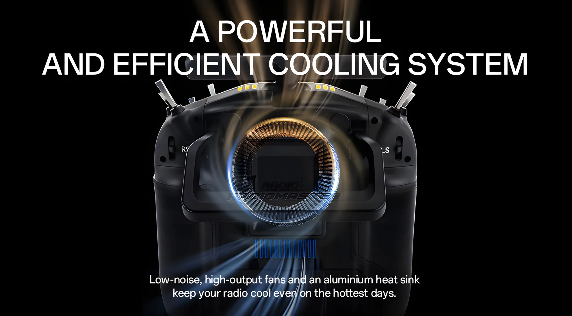 radiomaster tx16s mk3 elrs radio controller cooling system