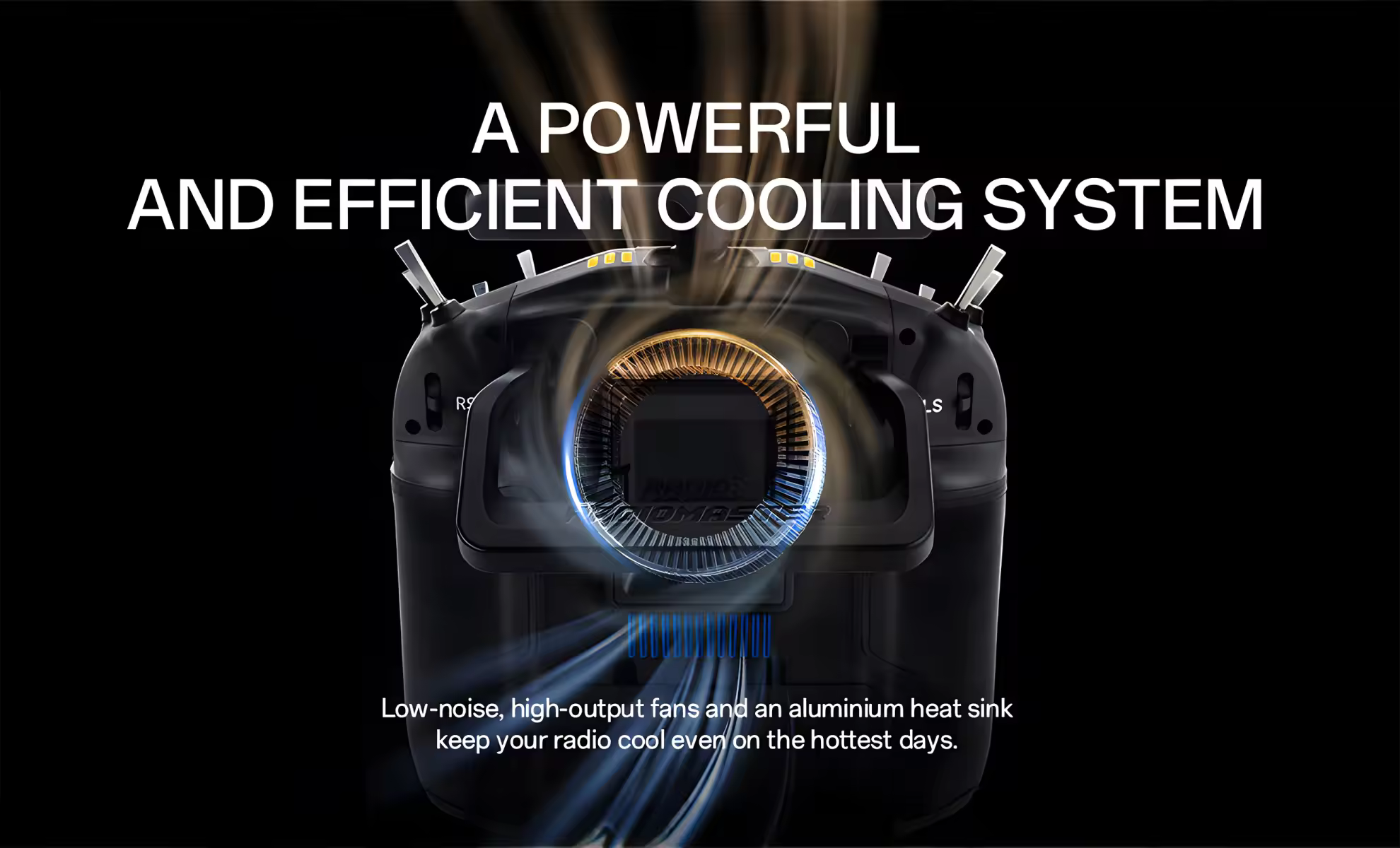 radiomaster tx16s mk3 max radio controller cooling