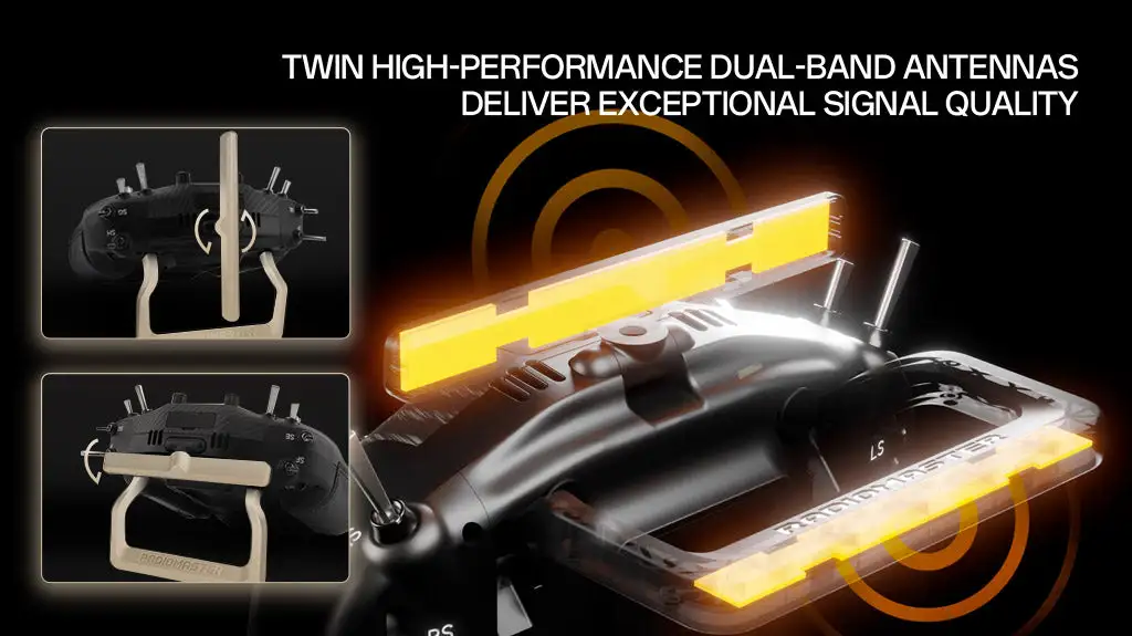 radiomaster tx16s mk3 max radio controller elrs m2 antenna