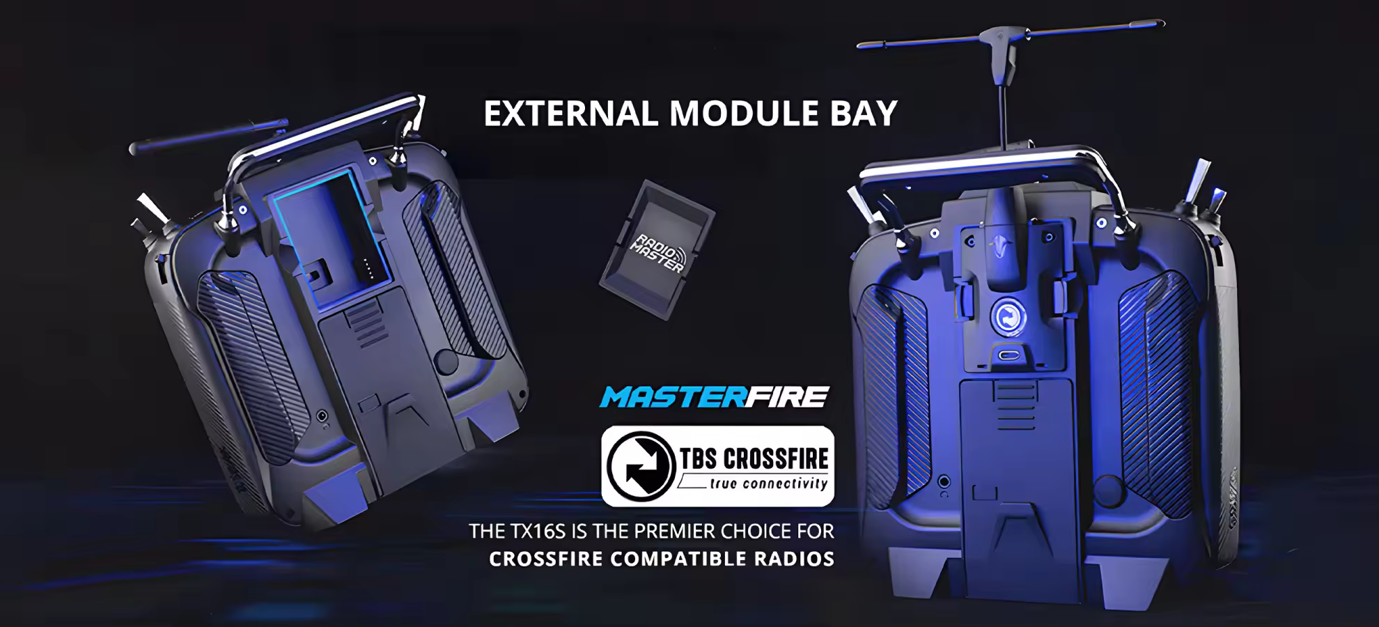 radiomaster tx16s mkii radio controller v4.0 pc back