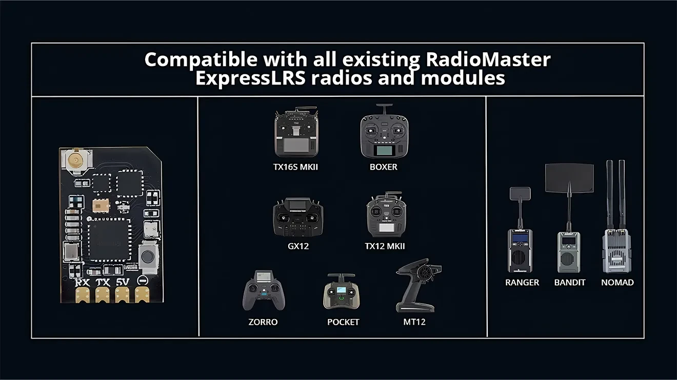 radiomaster xr1 nano multi frequency expresslrs receiver recommendation pc