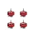 rcinpower 0702 brushless motor sliver red 4pcs