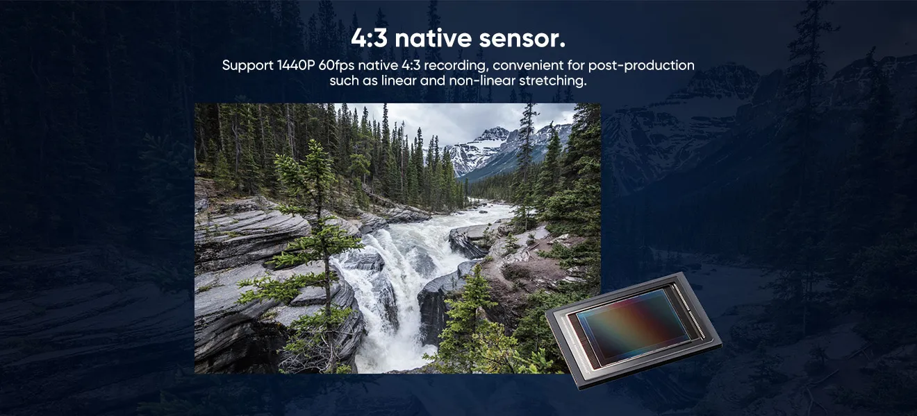 Runcam 5 Camera 4:3 Native Sensor