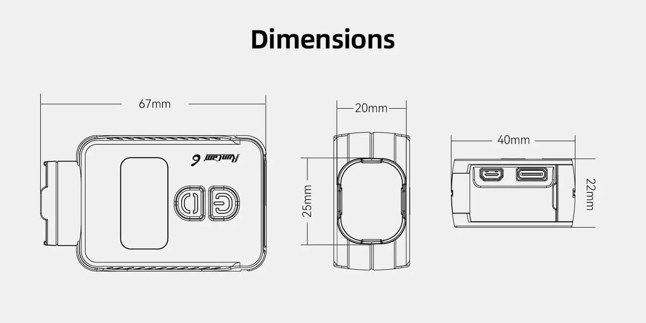 Runcam 6 Camera Package