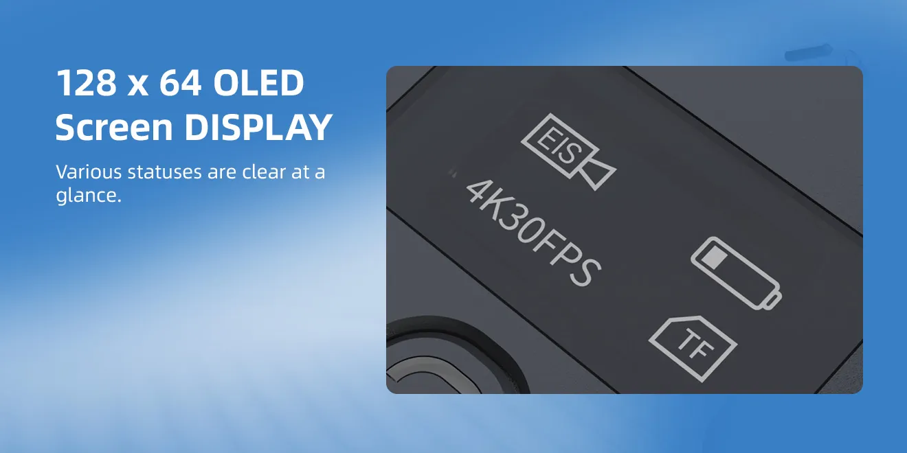 Runcam 6 Camera LED Screen Display