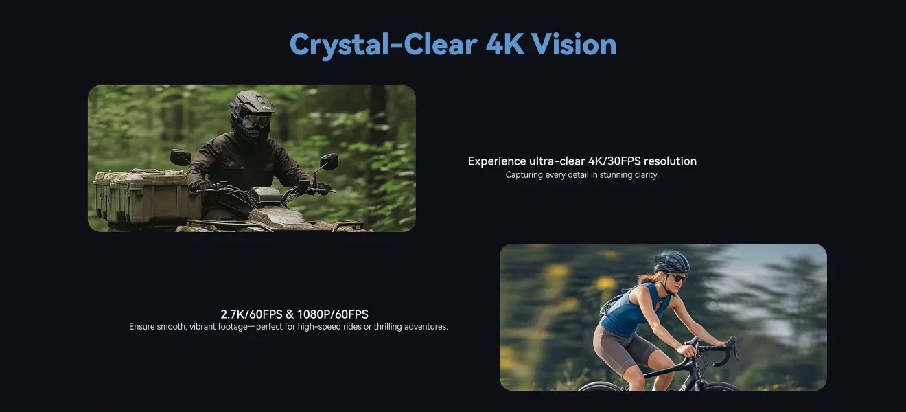 RunCam Helmet Camera 4K Vision