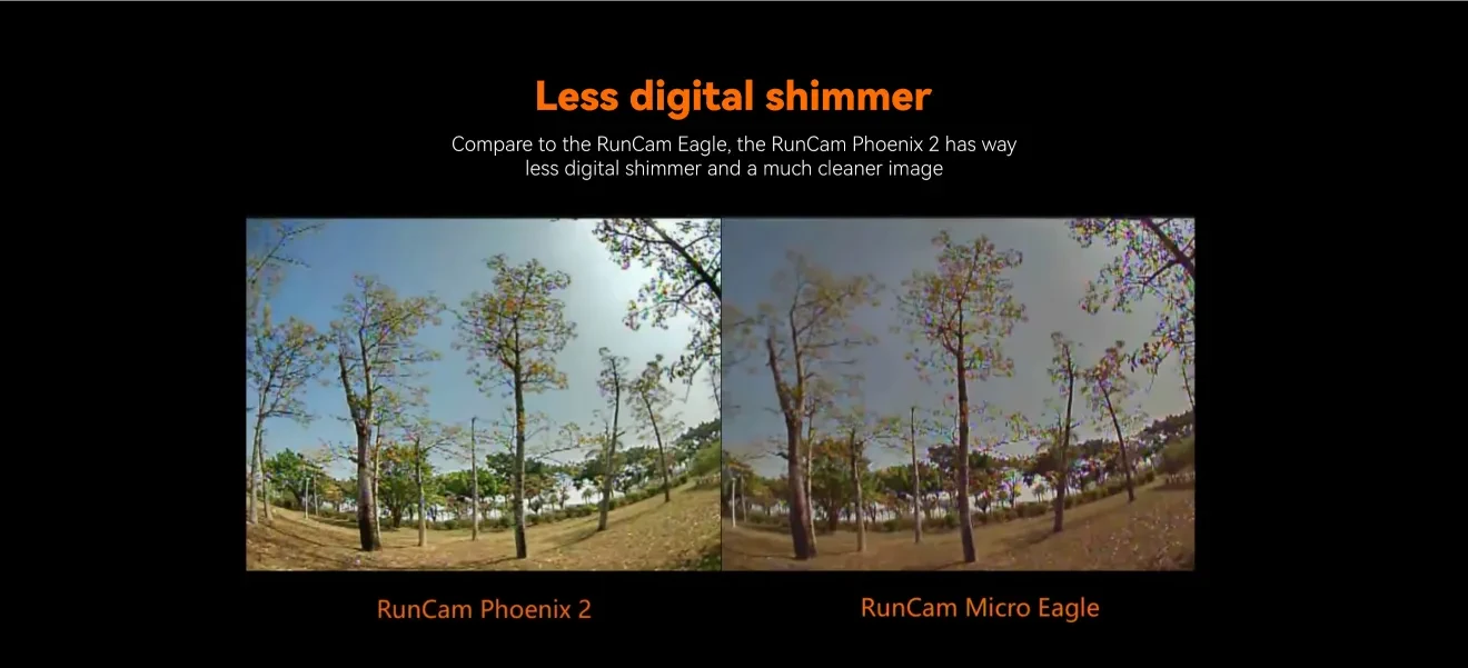 runcam phoenix 2 less digital shimmer