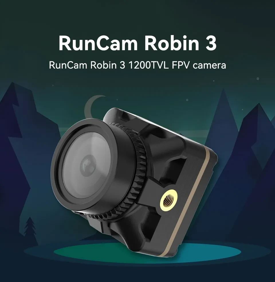 Runcam Robin 3 FPV camera with 1200TVL