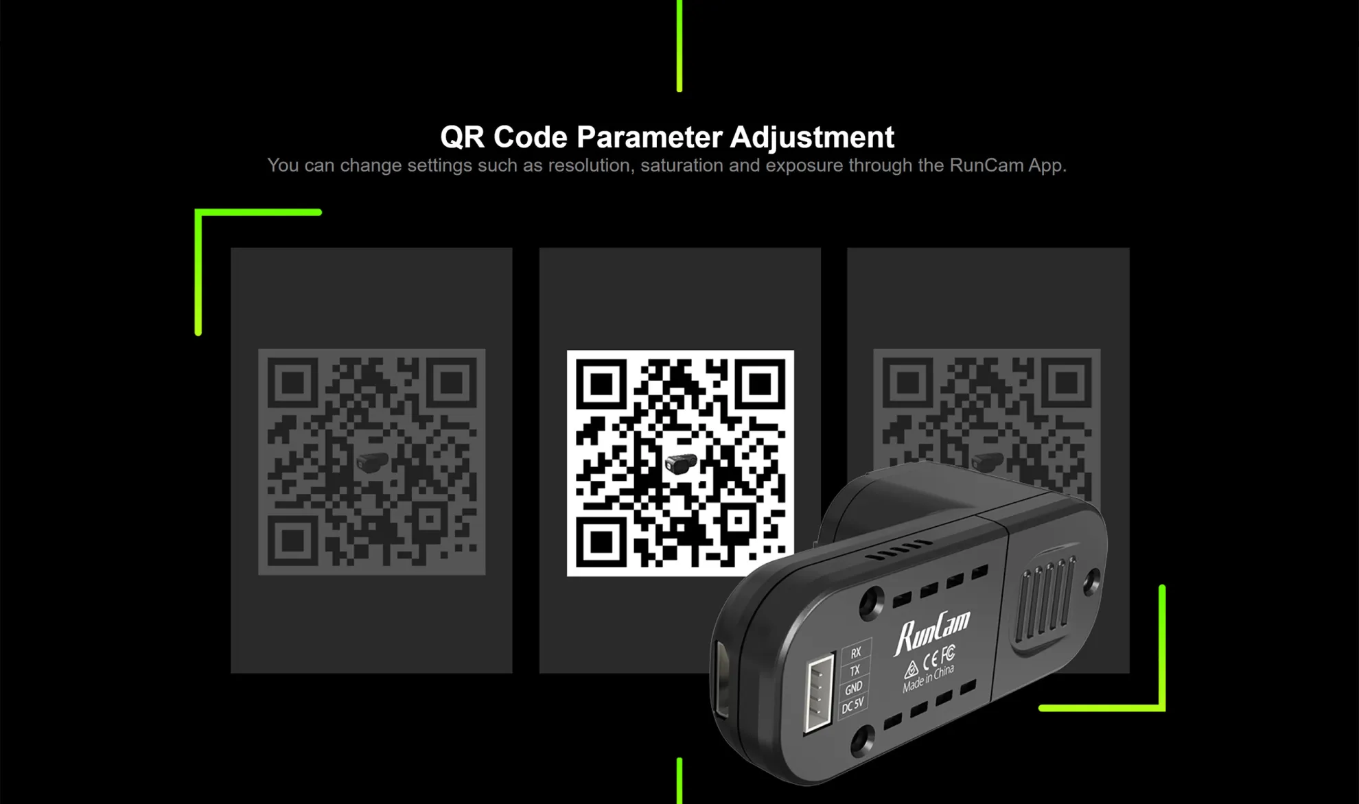 RunCam Thumb Pro support QR code