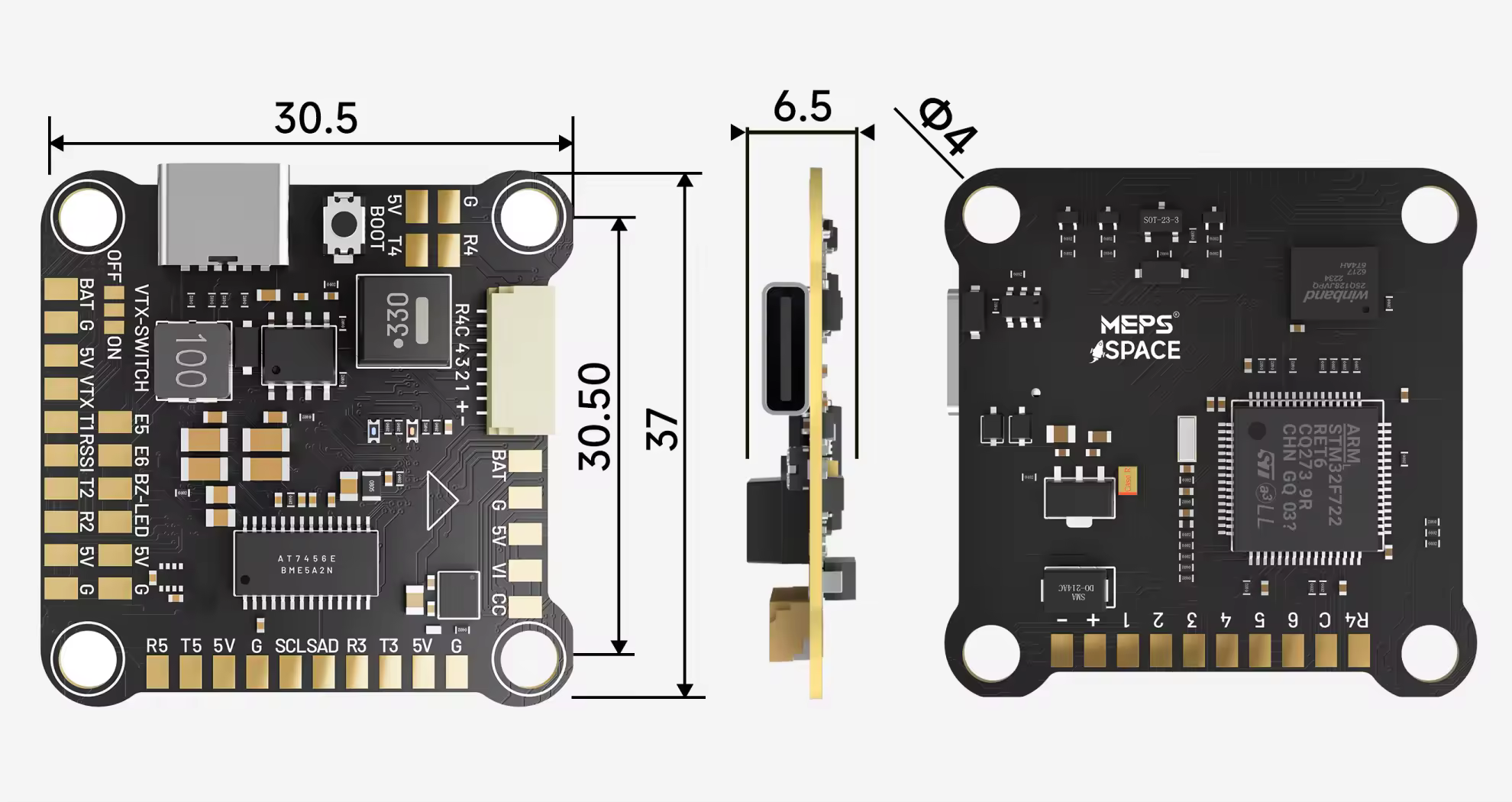 size of sz f7 analog fc