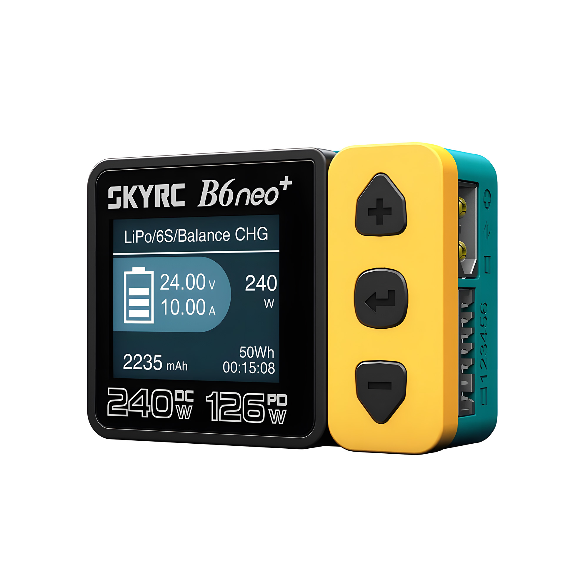 SkyRc B6neo+ 240W Smart Charger – Fast RC Battery Balance Charging & PD Power Hub