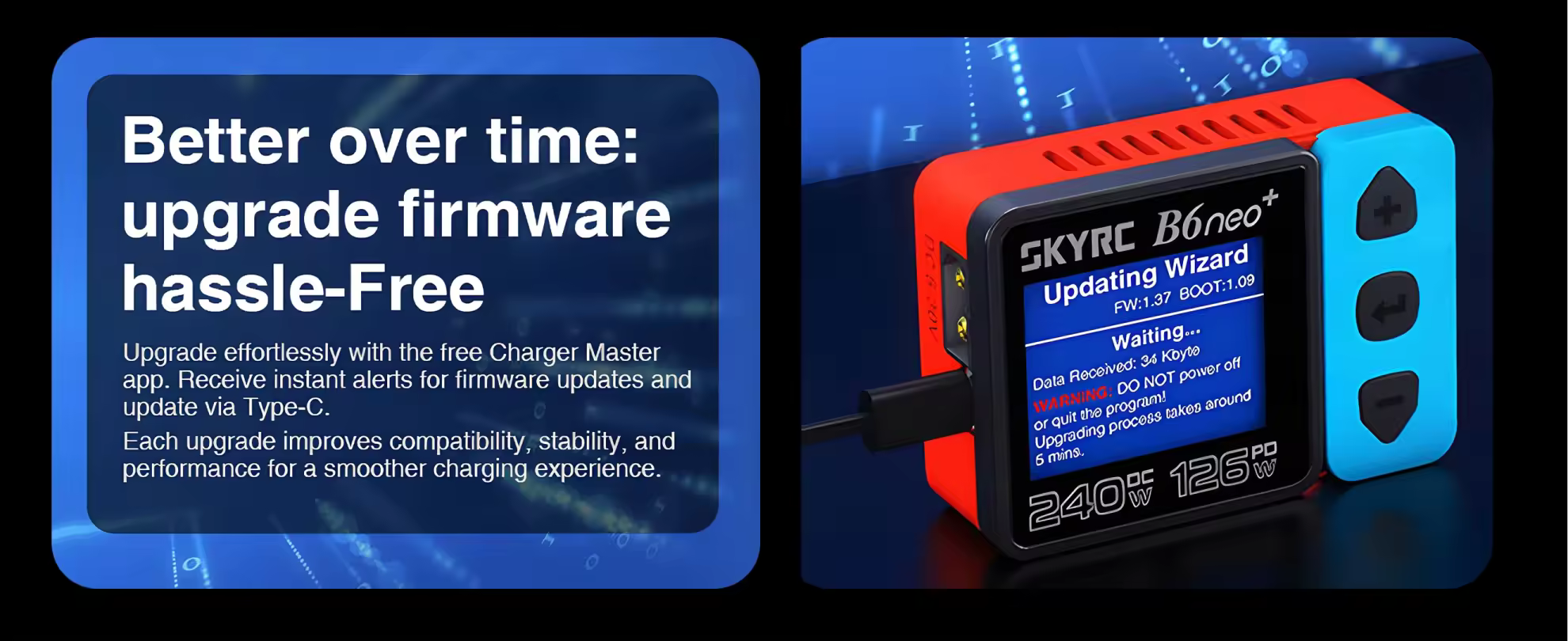 skyrc b6neo 240w smart charger fast rc battery11