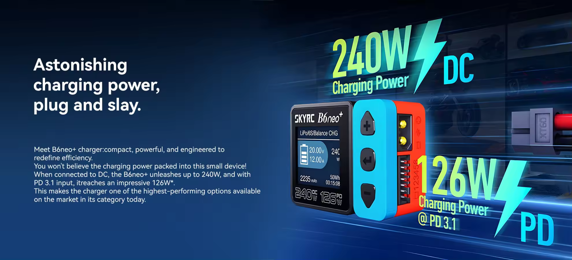 skyrc b6neo 240w smart charger fast rc battery2