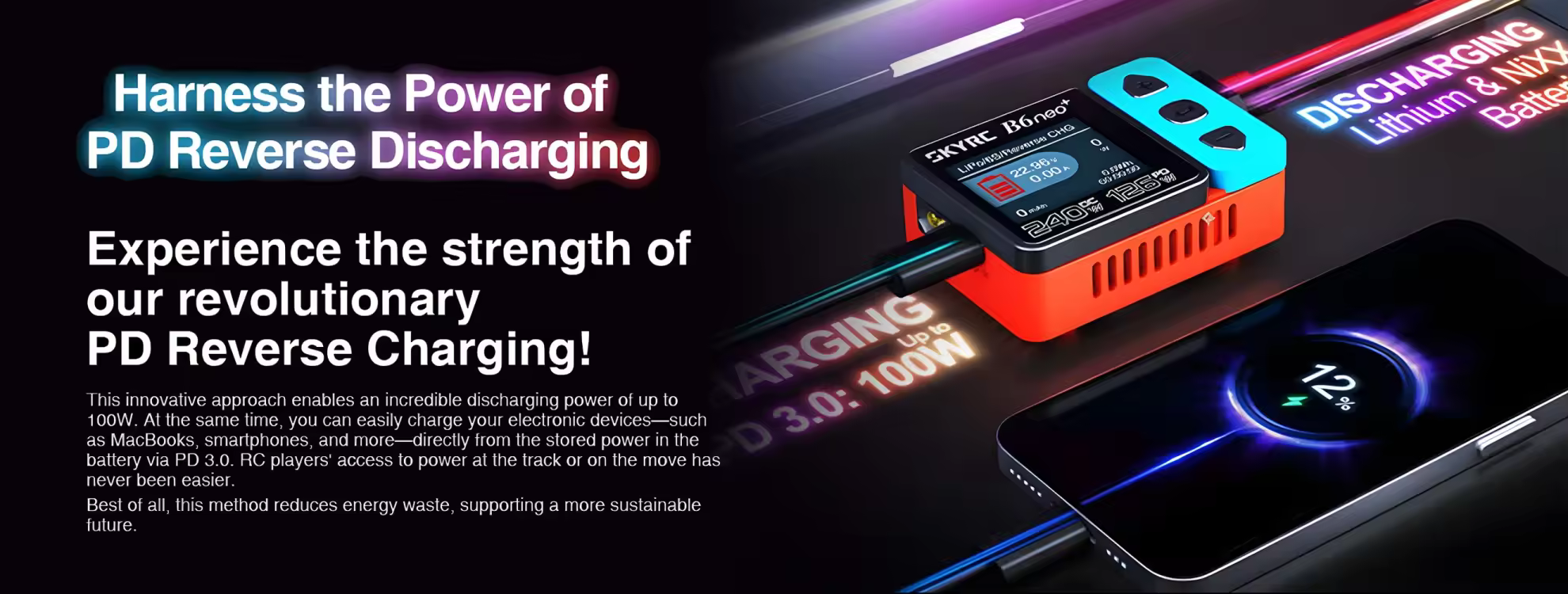 skyrc b6neo 240w smart charger fast rc battery3